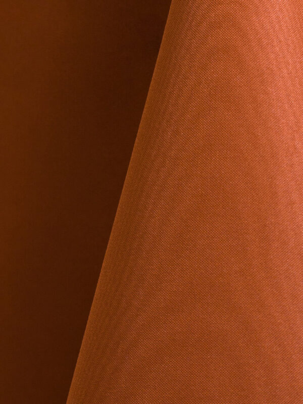 Color Sample for Tablecloth linen in Burnt Orange