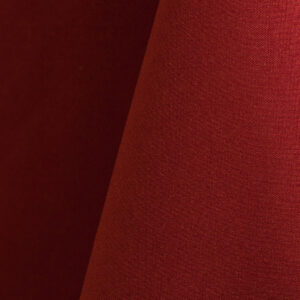 Cherry Red Tablecloth Fabric Color Sample