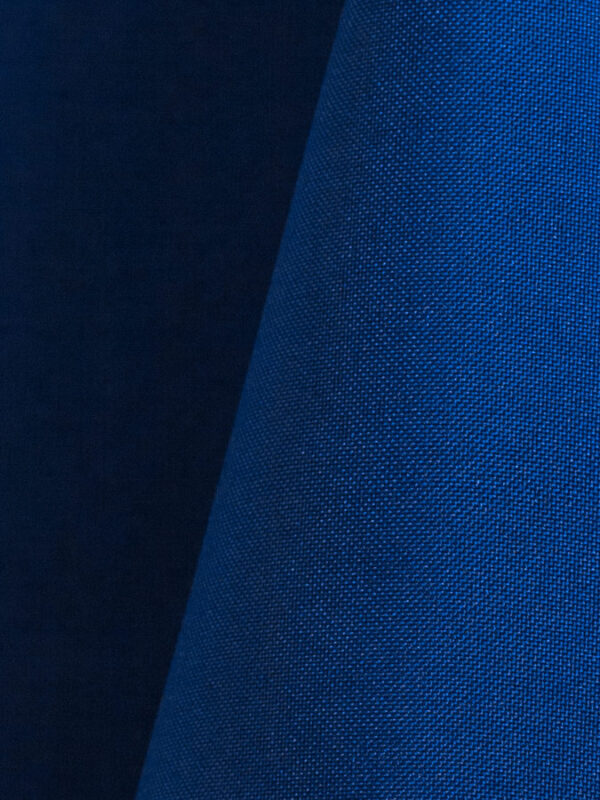 Electric Blue Tablecloth Fabric Color Sample