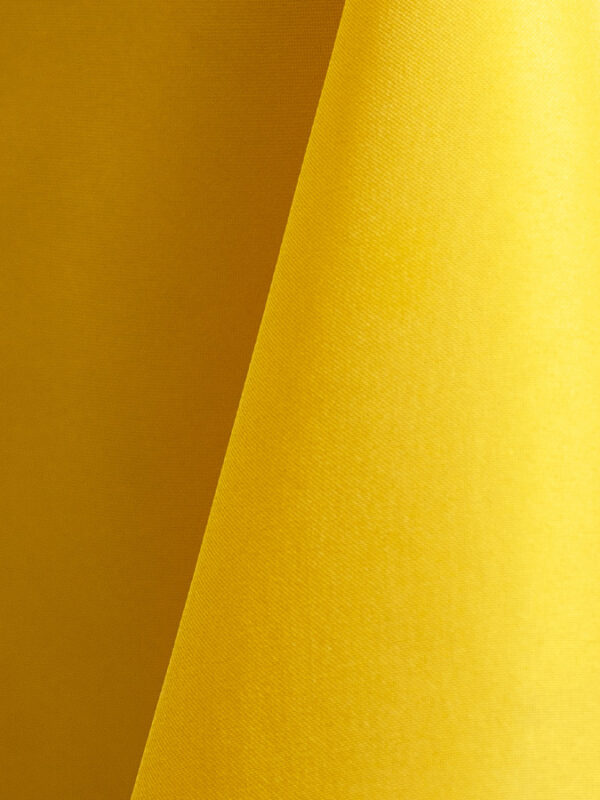 Lemon Yellow Tablecloth Fabric Color Sample