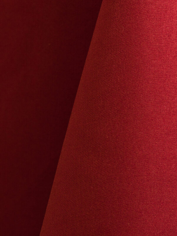 Red Tablecloth Fabric Color Sample