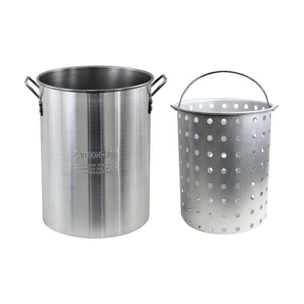 STOCK POT 28-30 QUART WITH STEAMER BASKET, Magic Special Events