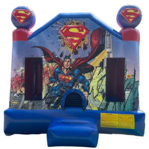 Superman Inflatable Bouncer Magic Special Events Richmond Virginia