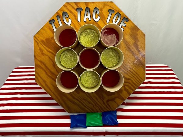 Tic Tac Toe Carnival Toss Game
