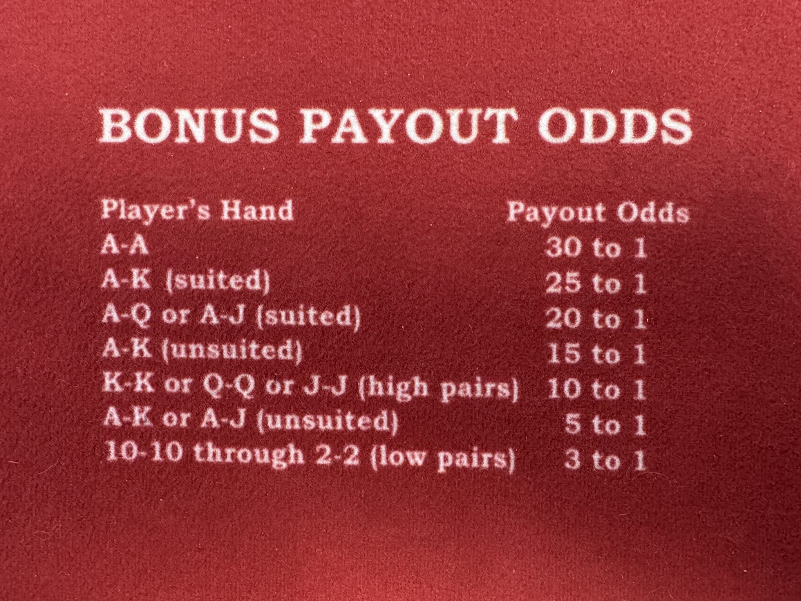 Texas Bonus Poker Magic Special Events Texas Bonus Poker Magic Special Events