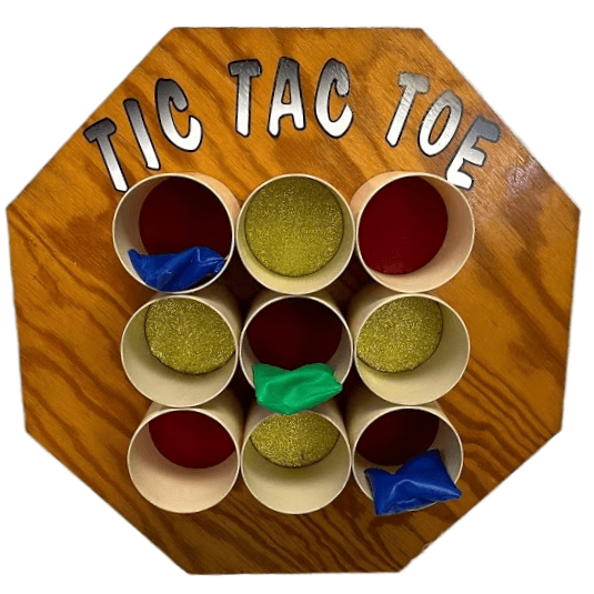 Tice Tac Toe Vertical Carnival Game