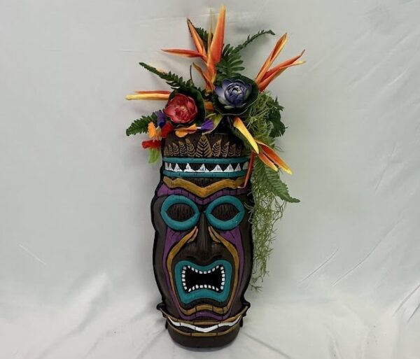 Tiki Mask Hawaiian Luau Prop