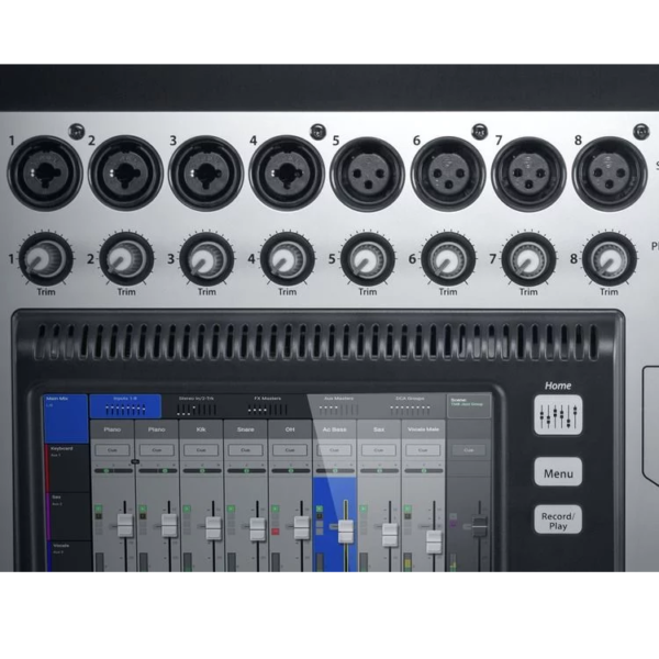 Digital Microphone and Audio Sound Mixer for AV or PA Systems