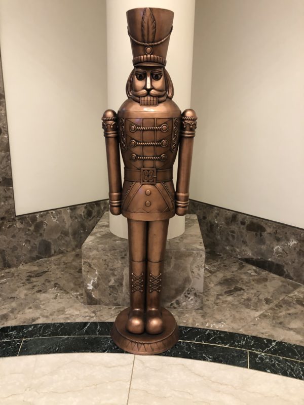 Toy Soldier Nutcracker Statue Bronze