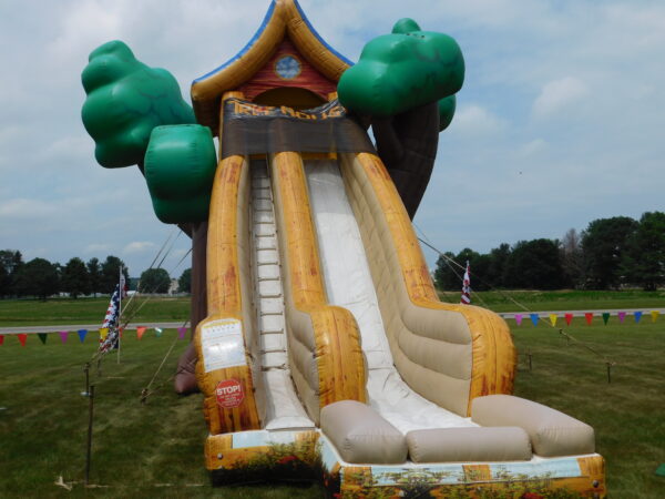 Tree House Inflatable Slide Magic Special Events