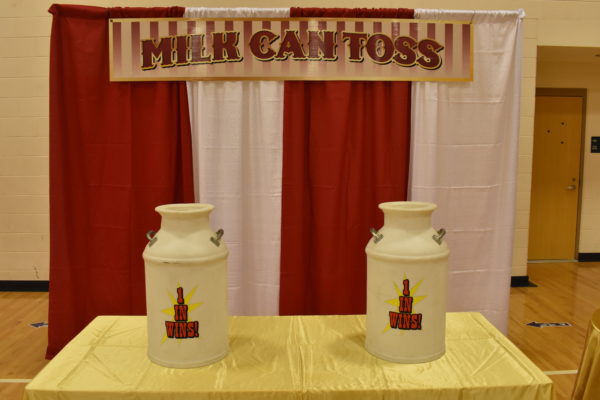 Old Fashioned Milk Cans for Carnival Game
