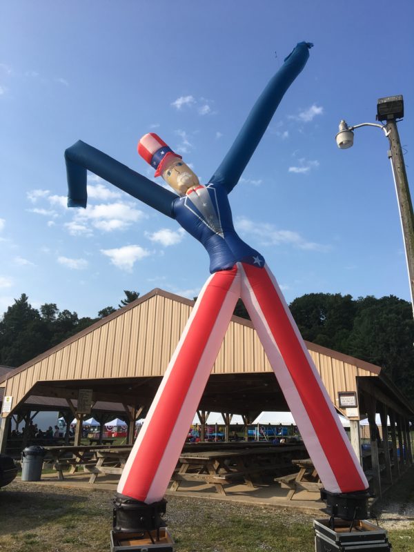 Giant Uncle Sam Dancing Air Puppet