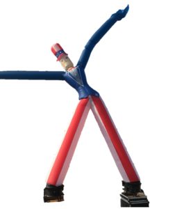 Giant Uncle Sam Dancing Air Puppet