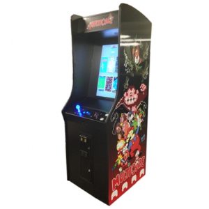 Photo of a Video Arcade game that features many game choices