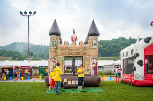 Wizard Moon Bounce for Party Rentals and Corporate Special Events Hires