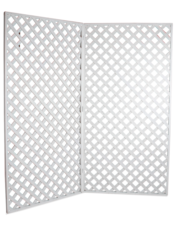 Diamond Shaped Lattice White Screen Panel Pair for Party Rentals and Corporate Events Hire Lattice White Screen Panel Pair for Party Rentals and Corporate Events Hire 8