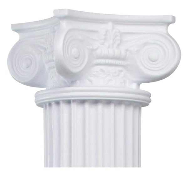 Detail photo of White Corinthian columns Scamozzi Capital