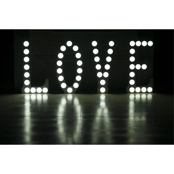 Decorative Light Up Marquee Letters for Weddings