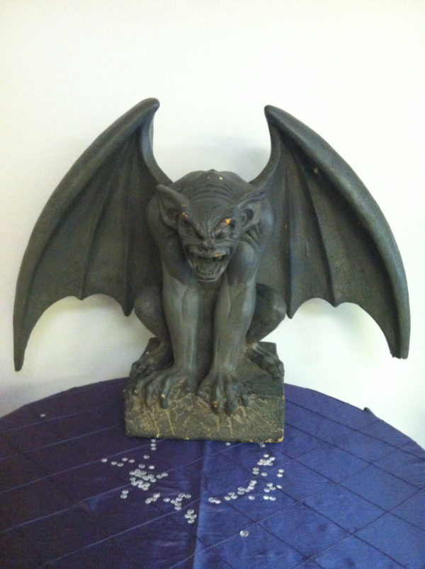 Gargoyle Statue Prop for Halloween Haunted House Party Rentals and Corporate Special Events