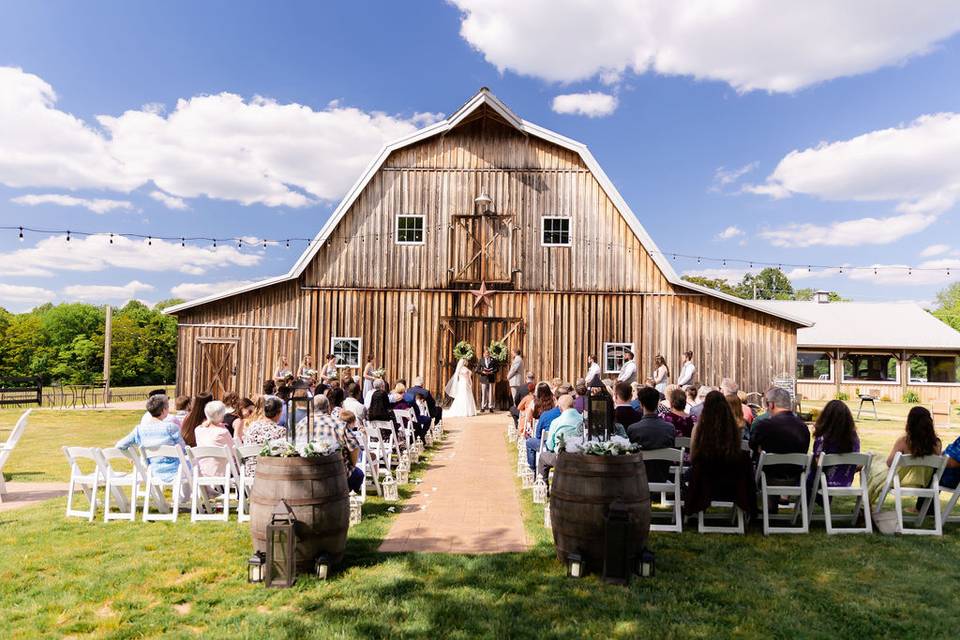 Wedding Rustic Barn Outdoor Magic Special Events