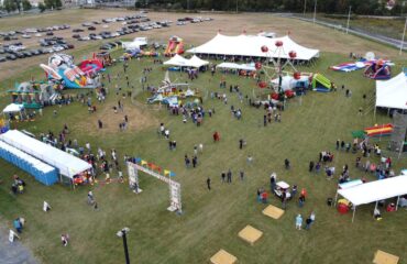 Company Picnic Drone View Magic Special Events Richmond Virginia Company Picnic Drone View Magic Special Events Richmond Virginia